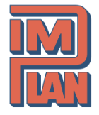 IMPLAN logo from 1989 to 1992