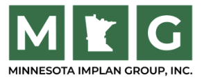 Minnesota IMPLAN Group, Inc logo from 1993 - 1994